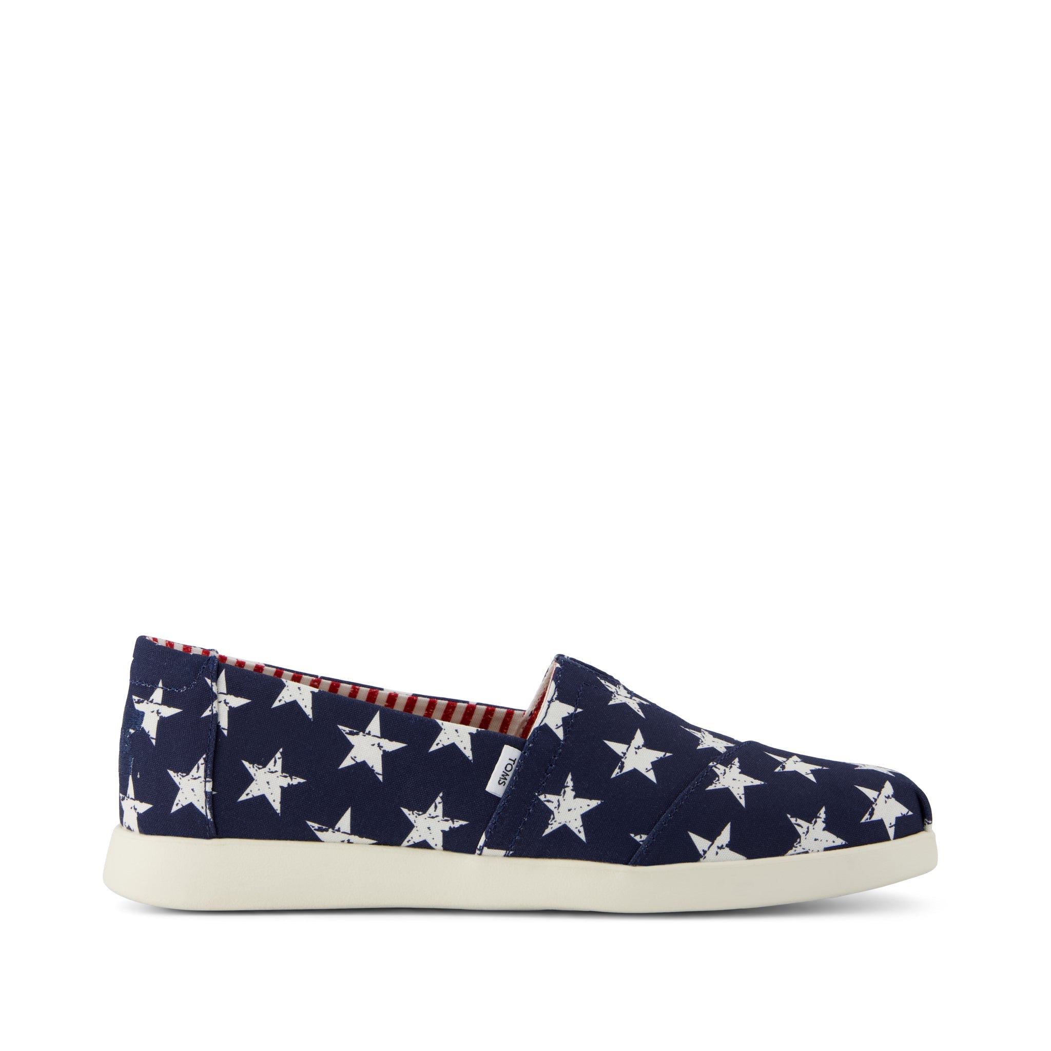 Alpargata Plus - Navy Stars Canvas Side View