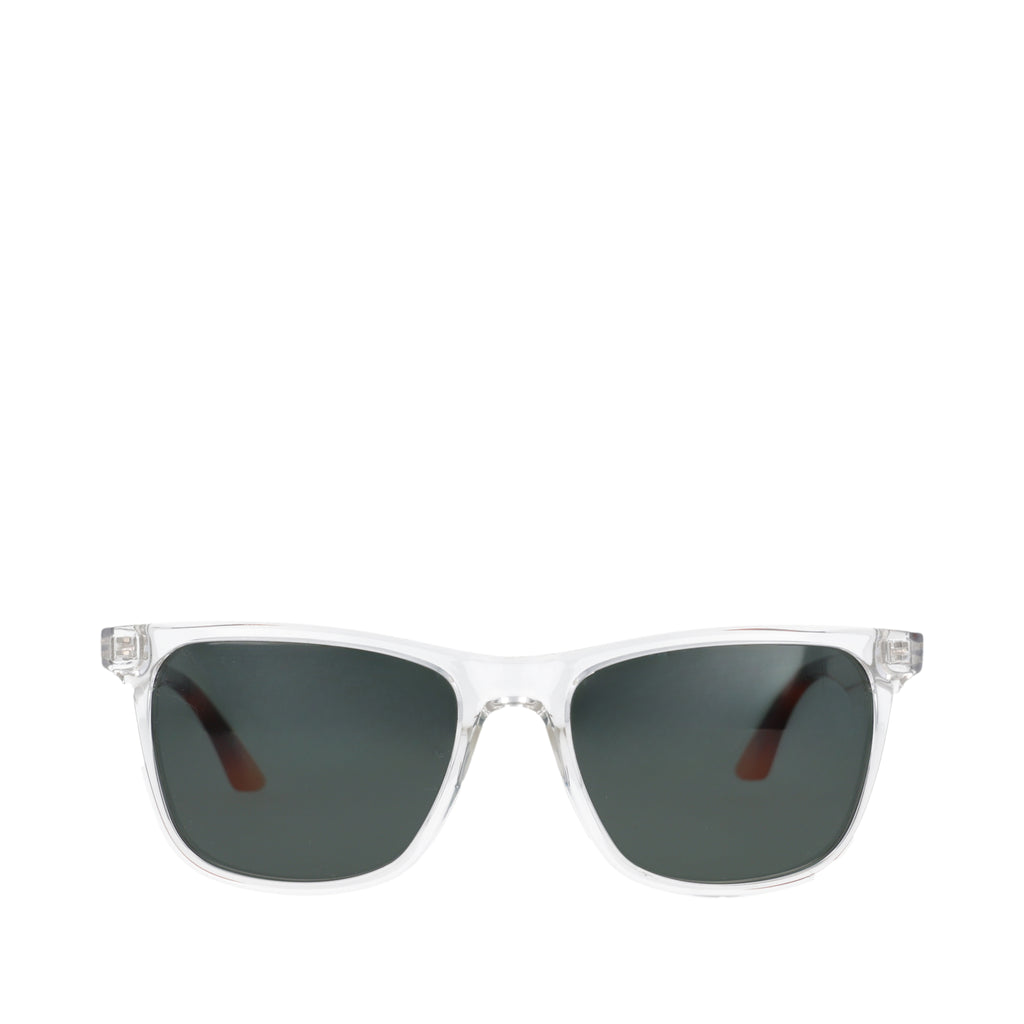 Roman Traveler Sunglasses - Clear-Blue Front View