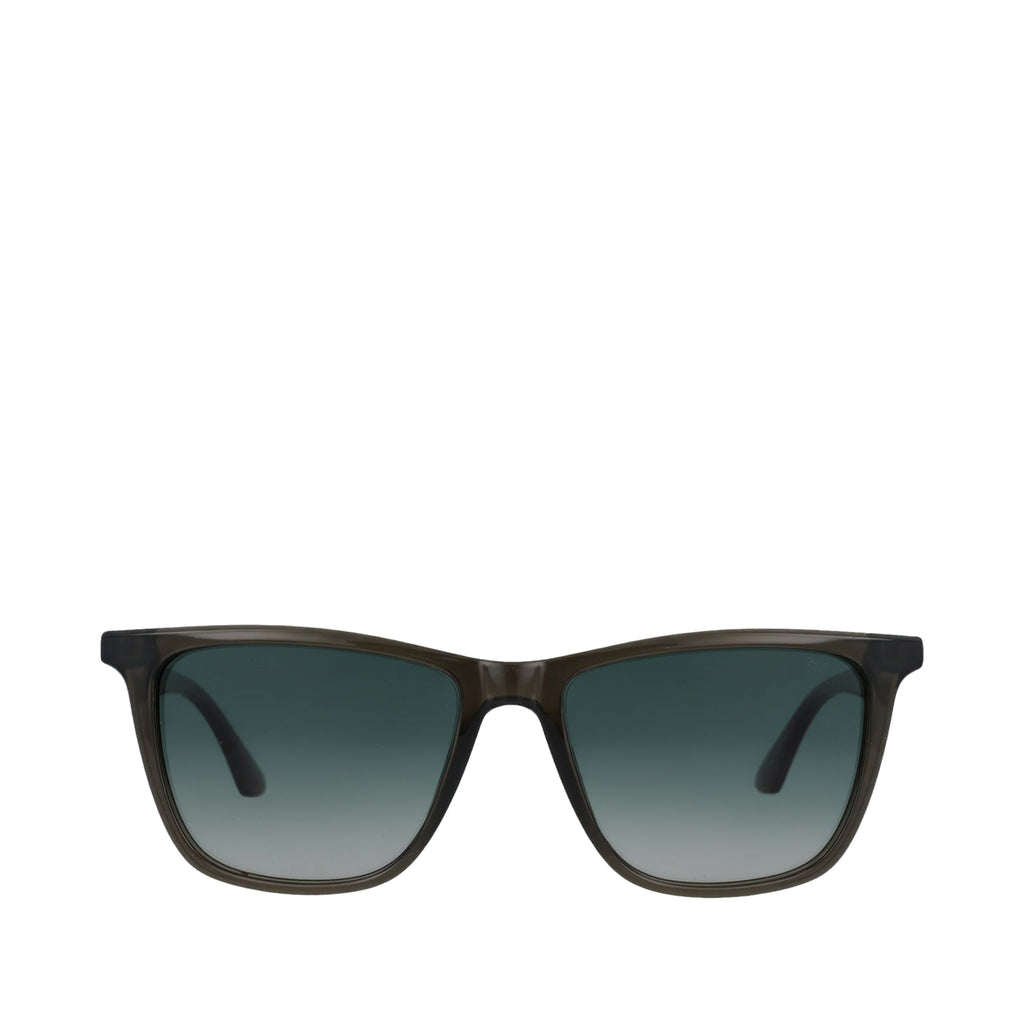 Rio Traveler Sunglasses - Forest Green Tortoise-Grey Front View