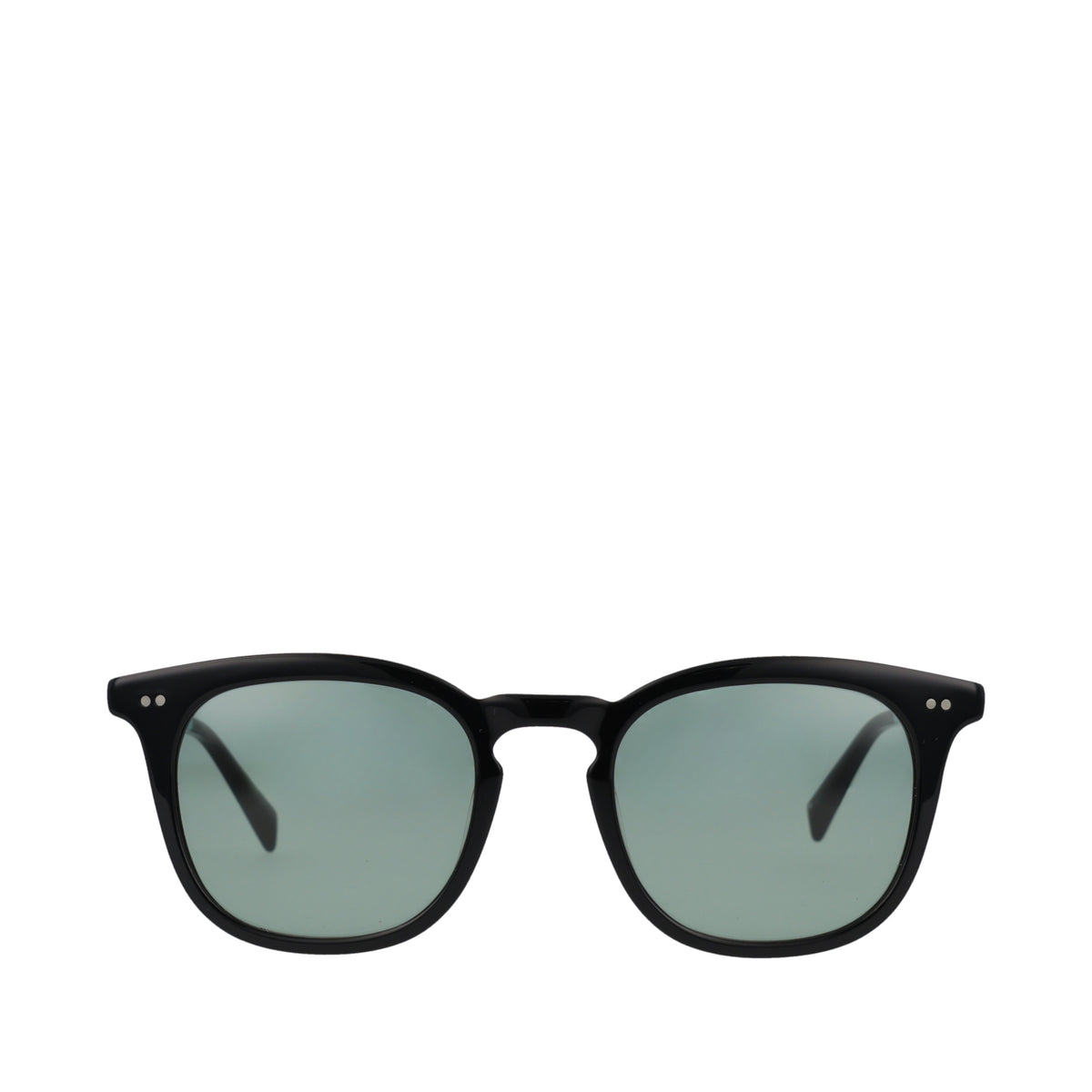 Sequoia Handcrafted Sunglasses - Black-Grey Front View