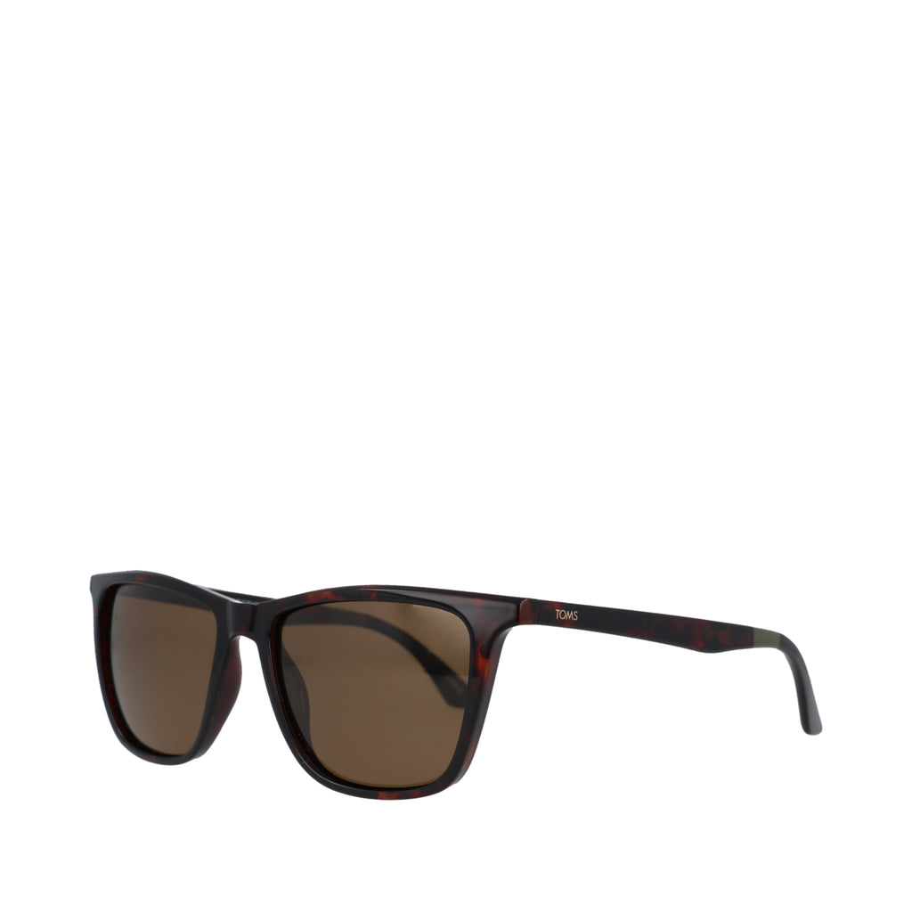 Rio Traveler Sunglasses - Whiskey Tortoise-Brown Side Angle View