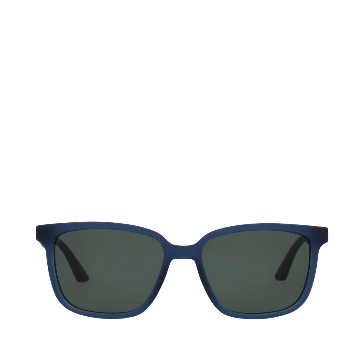 Briar Traveler Sunglasses - Indigo Crystal-Bottle Green Front View