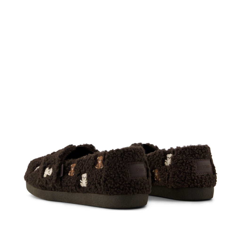 Mystery Bag Faux Shearling Teddy Bear Alpargata Classic Kids Shoe