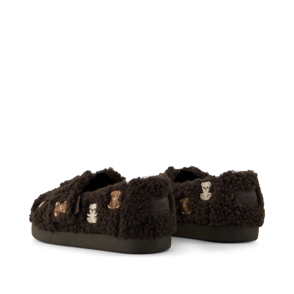 Mystery Bag Faux Shearling Teddy Bear Alpargata Classic Toddler Shoe