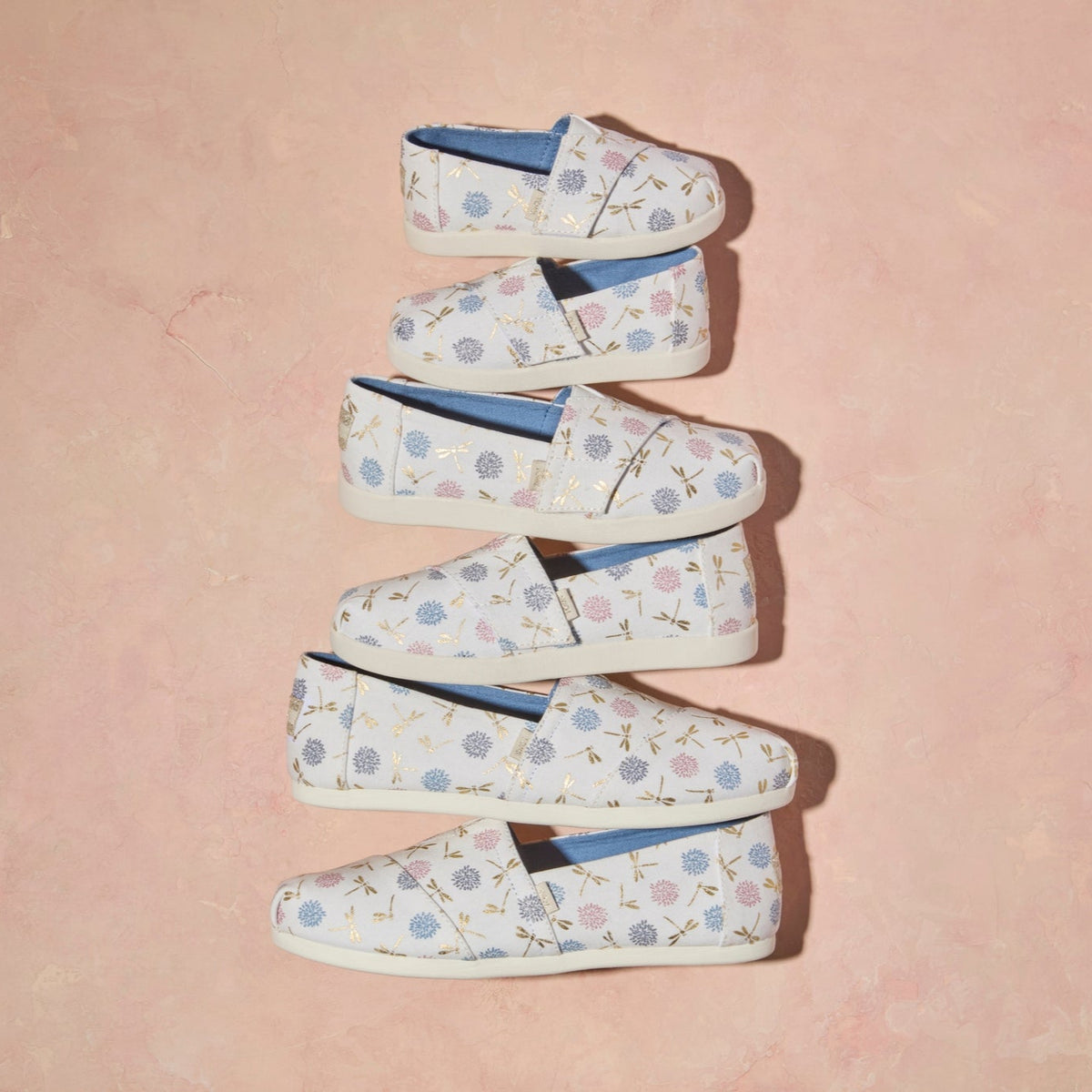 Family Matching Alpargata Classic Egret Dragonflies Laydown Shot
