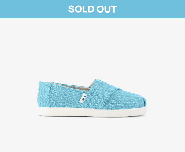 Alpargata Classic Toddler TOMS Cerulean Blue
